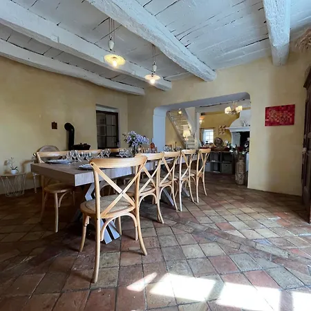 ファームステイ Elegant 18th-century Bastide In Provence With Panoramic Views And Private Pool ヴァロンソル